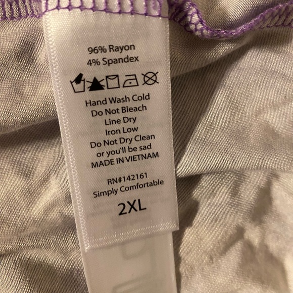 Lularoe Vicki 2XL NWT - Picture 3 of 4